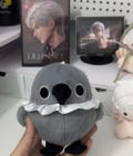 New Love and Deepspace Sylus doll Grumpy Crow plush 12cm Backpack accessories ita bag accessories