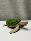 Modern Low Poly Turtle Figurine | 3D Printed Geometric Home Decor | Minimalist Desktop Sculpture | Unique Gift