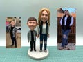 Personalized bobblehead customized, mother 3D statue, gift for family, bobblehead birthday gift, anniversary/birthday gift