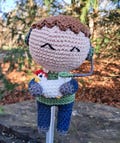 Counter Strike CT Chickenlover Crochet Pattern, DIGITAL pdf pattern, CS Steam Emoji Amigurumi Pattern, Crochet instructions (eng)