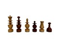 The Persian Series reproduction luxury chess pieces Boxwood & Antiqued Boxwood 2.75" King weighted wooden chess pieces-The Chess Empire