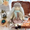 Artisan-Crafted Waldorf Doll, Presented in Splendid Packaging—A Perfect Gift for Children and Collectors, Kaida