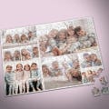 Custom Collage Photo Puzzle – 8 Pictures, Personalized Gift for Kids, Adults, and Families