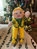 Meet Andy O'Keenan the Elfin! Heart-blossomed Dolls by Irish Julianna!