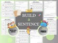 Write the Sentence, Writing Practice, Sentence Building Worksheets, 1st-3rd Learning, Writing Activity, Kids Activity, Homeschool Printable