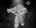 Chapter Master | Warhammer 40K | Space marine | Wargaming | Tabletop | Minifigure | Miniature | 3D printed