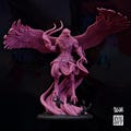 Garuda, Breaker of Chains - 3D Printed Avian Warrior Miniature for Tabletop RPGs and D&D