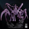Allira, the Cursed Queen 3D Printed Miniature for Tabletop RPGs and D&D