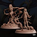Mummy Lord Malignant One - 3D Printed Undead Pharaoh Miniature for Tabletop RPGs and D&D