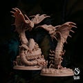 Terrazhor - 3D Printed Huge Insectoid Miniature for Tabletop RPGs and D&D