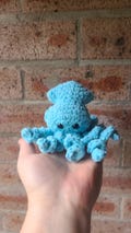 Crochet Squid Plushie