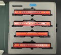 Kato N Scale Southern Pacific Daylight 4 Car Passenger Set 106-029 MIB