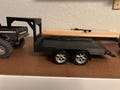 RC Trailer NEW Shorty Gooseneck with dovetail version, Toy Trailer, Model Trailer, 1/24, 1/18
