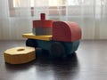 Wooden Truck - Montessori Eco Toy | Personalized Gift for Kids