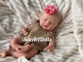 13inch Reborn Silicone Full Body Doll, Newborn Baby Girl or Boy Doll, Reborn Doll Drink and Bath