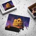 20th Century Fox Logo Puzzle, 30 Pieces Kids Puzzle, Pretend Play, Kid Toy, Logo Intro, Pixar Universal Warner Bros Iconic Movie Memorabilia