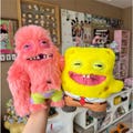 Patrick and SpongeBob SquarePants Plush Toy Fuggler Ornament - Fuggler Patrick Monster - Fuggler SpongeBob Monster