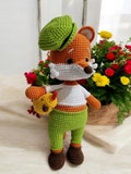 Fox Amigurumi Crochet Pattern, Amigurumi Crochet Pattern, Amigurumi Crochet Pattern English, Handmade Amigurumi Crochet Pattern