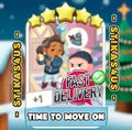 Time to Move On - 5 star sticker [VERY FAST] | Jingle Joy