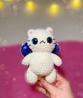 Fairy Cat Crochet Amigurumi | Stuffed Animal Cat | Handmade Plush Kitty | Gift for Christmas