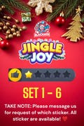 1 Star Stickers Monopoly Go (JINGLE JOY)