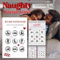 Naughty Scratch Off full course meal Valentines Surprise scratch card Couples gift Couples Bedroom Games Valentines Gift Scratch Card Gift