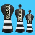 Only Pars Golf Headcover Set | Driver, Fairway Wood, Hybrid | Funny Golf Gift | Fun Golf Gift For Golfers