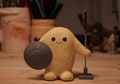 Captain America Potato Figure: Quirky Cosplay Collectible Accessory for Note Holding & Office Decor
