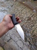 Custom Made bushcraft outdoor survival knife