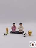 Football mini figure - Bundle 1 - Messi and Ronaldo