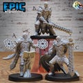 Legendary Beowulf (Medium) | Premium DnD Miniatures | High Quality Resin | D&D RPG | EPIC | Fighter, Barbarian, Viking, Wizard, Arcane, Rune