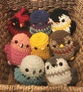Crochet Amigurumi Bird Plushies
