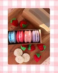 Felt Macarons, Handmade Felt Food Set, Pretend Play Dessert, Soft Toy for Kids, Montessori Learning, Eco-Friendly Play Food, Birthday gift