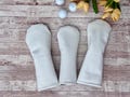 Golf Club Head Covers | Golf Gifts | Compatible with All Brands | Driver Fairway Wood and Hybrid Club Cover