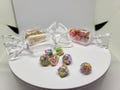 Sprinkles! - Set of 7 Mini Gaming Dice + Container