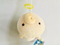 Tamagotchi Plush | BANDAI Vintage Chestnut Angel Angelgotchi Plush Doll Strap (4.5" x 7")