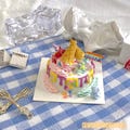 Cute ice cream cake ~ Cute small cake ~ Mini food ~ Mini dessert ~ 1/12 scale ~ Mini doll house restaurant ~ Mini doll house