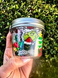 Grinch Inspired Play Dough Mini Kit, Stocking Stuffers for kids, Christmas Class Gifts, Kids Party favors, Grinch, Christmas Gift for kids