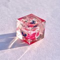 Dice Set, Pink Butterfly DND Core Dice Set, Butterfly Edge Liquid Dice Set, Dungeons And Dragons Dice Set, Role Playing Games Gift