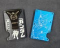 Gundam, Gunpla, Custom engraved slim wallet Anime, Games, 40K, D&D  - Aluminum RFID Blocking