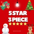 STICKER MONOPO go 5 star (3piece) - custom order of stickers and cards