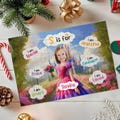 Custom Photo Jigsaw Puzzle Featuring a Princess in a Pink Dress – A Perfect Gift for Kids, Children's Educational Toy, Photo Jigsaw for Kids