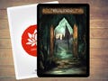 Everywhere Token MTG Token Stained Glass Art Token 5 Pack for Magic and other collectible card games