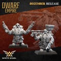 Dwarf Engineer, Dwarf Empire, White Angel Miniatures