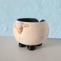 Yarn Bowl Sheep Ceramic