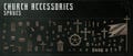 Trench Crusade Compatible - Church Accessories Sprues
