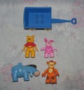 Lego Duplo Winnie the Pooh Figure Lot - Pooh, Eeyore, Piglet, Tigger