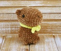 Capybara crocheted 13 cm Amigurumi Capybara soft toy plush toy