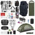 Emergency backpack, survival kit, hiking backpack, escape backpack with contents, camping, outdoor backpack