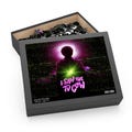 I Saw the TV Glow Puzzle - 20, 252, 500 Pieces- Horror Movie Poster Design- Gift for Fans of Retro Thrillers & Spooky Decor, LGBTQ Nostalgia